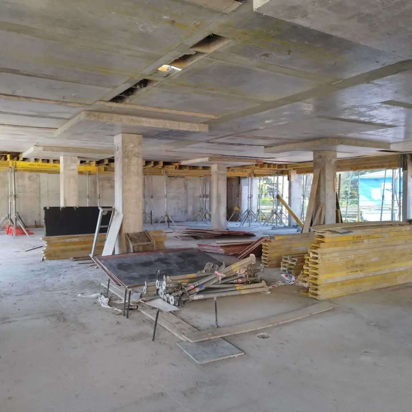 Avance de obra del Centro de Justicia Rancagua